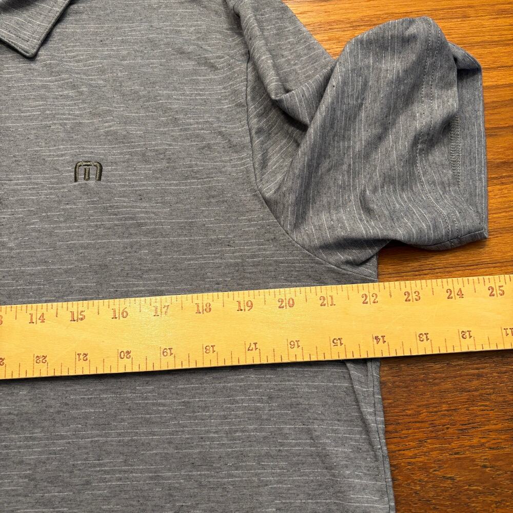 Travis Mathew Men's grey short sleeve golf polo shirt size large - Branded - Picture 3 of 8